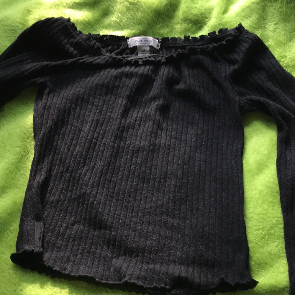 Adam Levine off the shoulder top